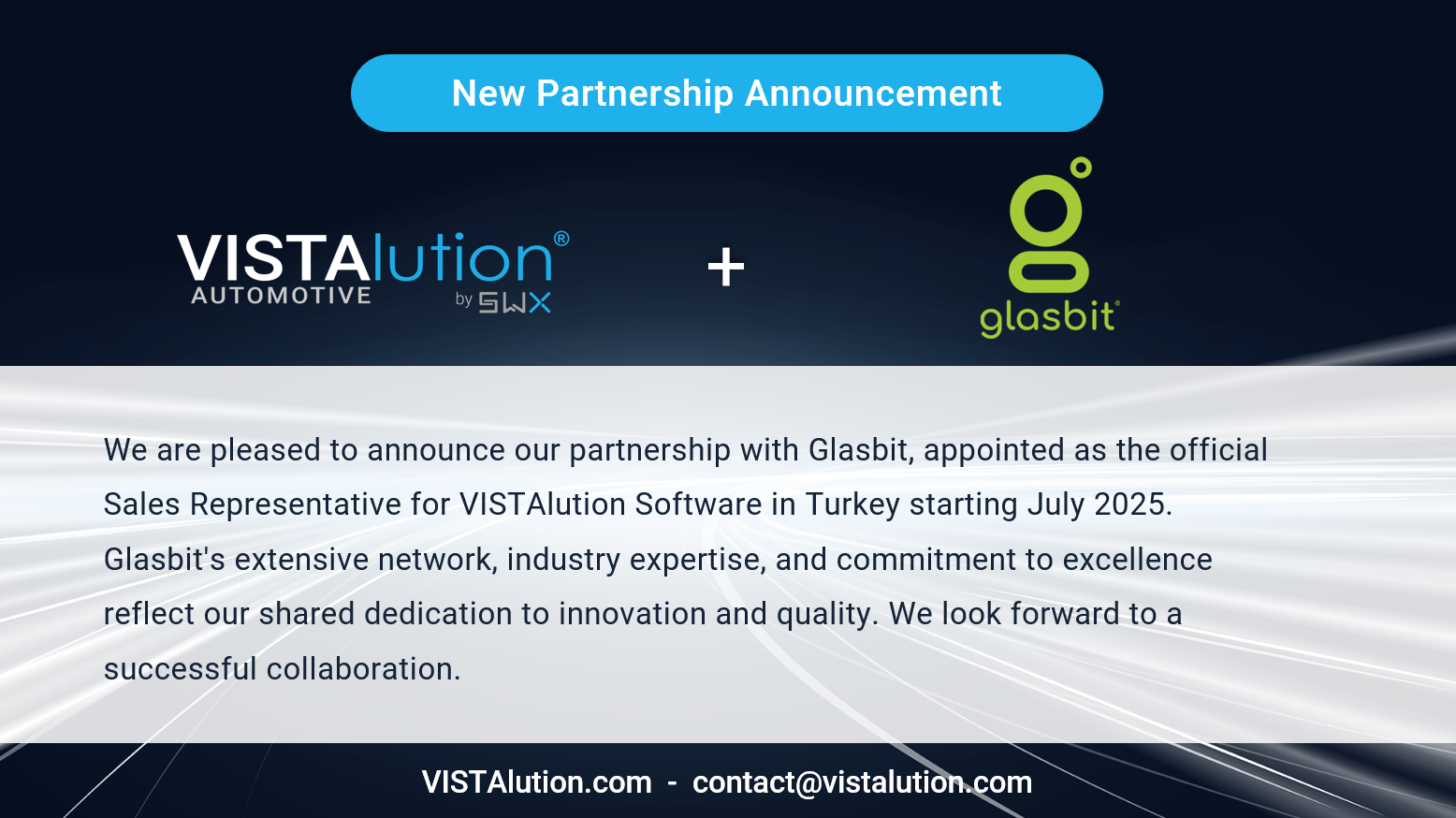 New Partnership with Glasbit SaaS Innovations