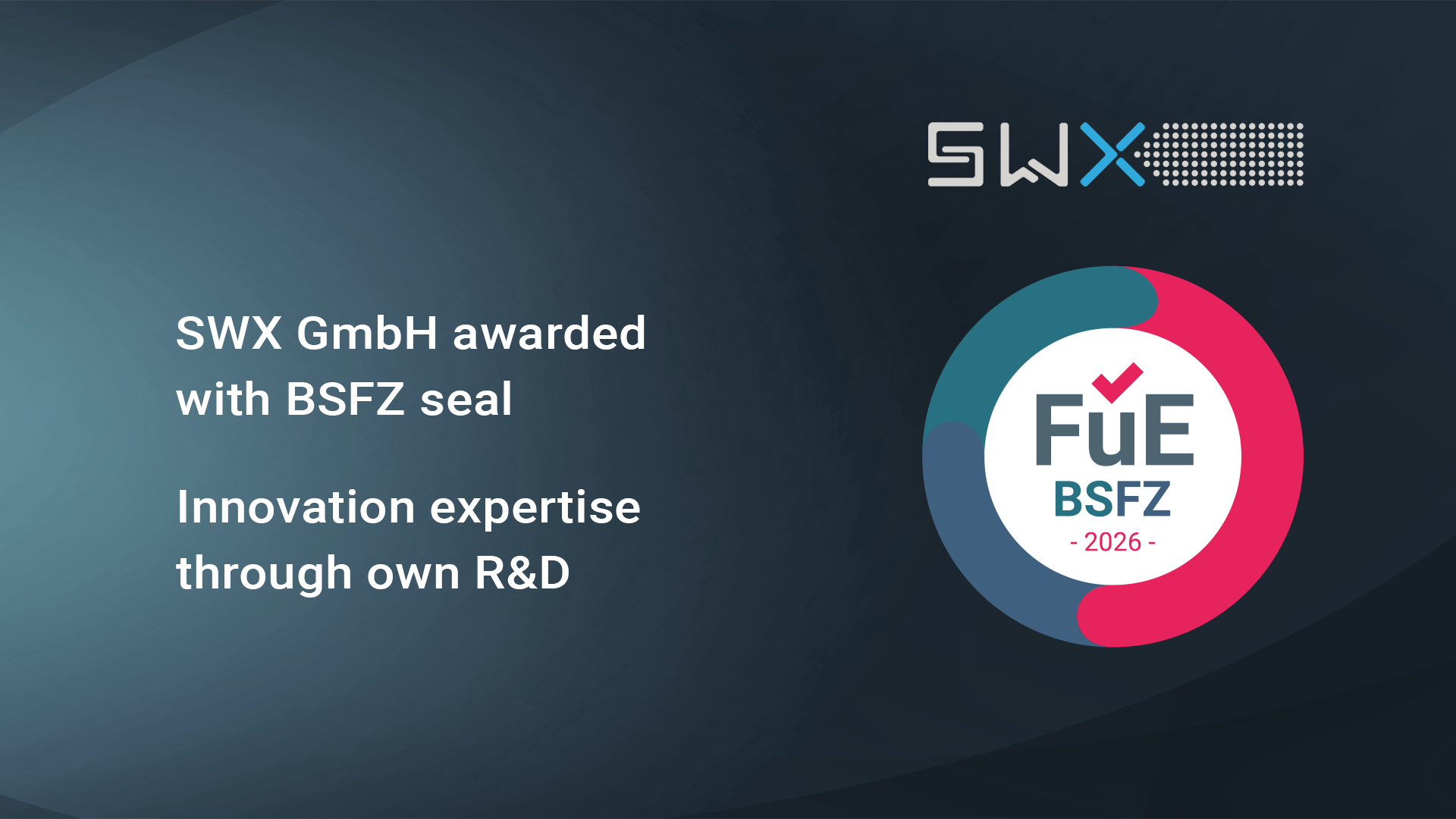 BSFZ Seal awarded BSFZ Seal awarded